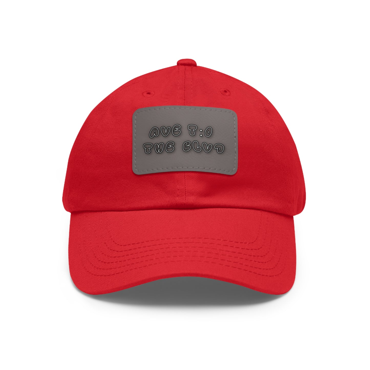 AVE TO THE BLVD Dad Hat (Rectangle)