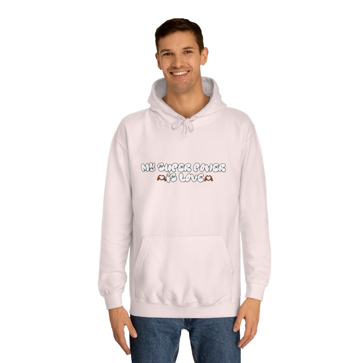LOVE IS MY SUPERPOWER HOODIE (PULLOVER)