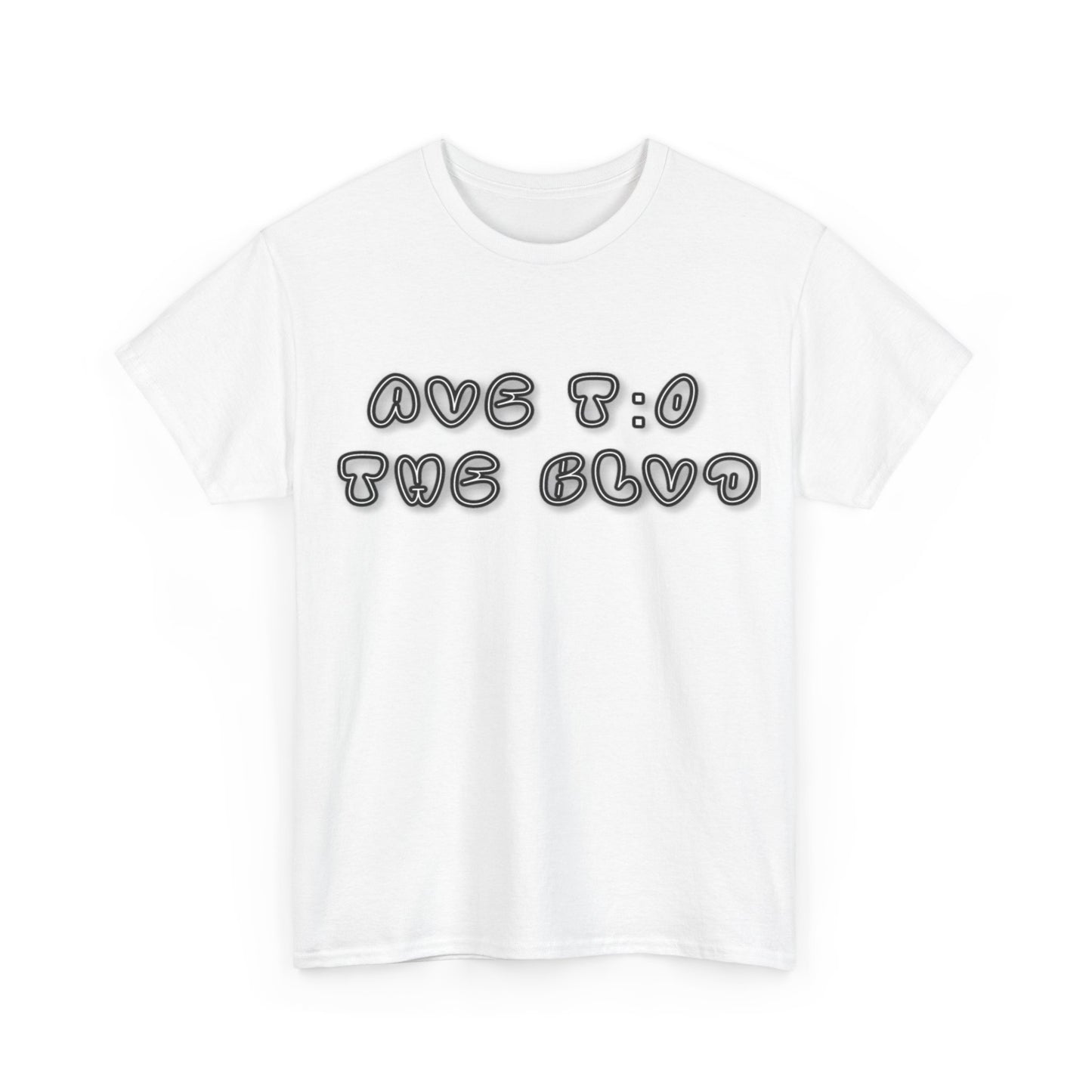 AVE 2 THE BLVD BUBBLE VARIANT T-SHIRT