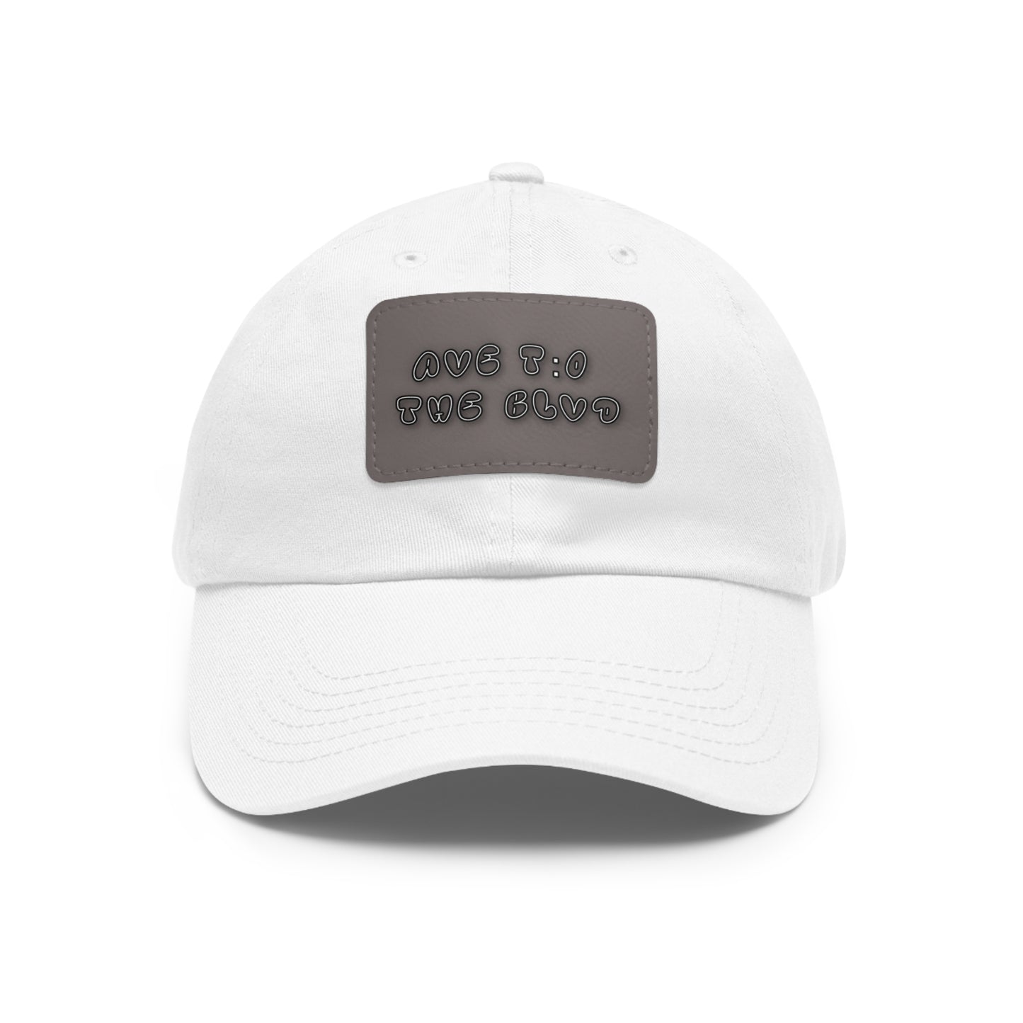 AVE TO THE BLVD Dad Hat (Rectangle)