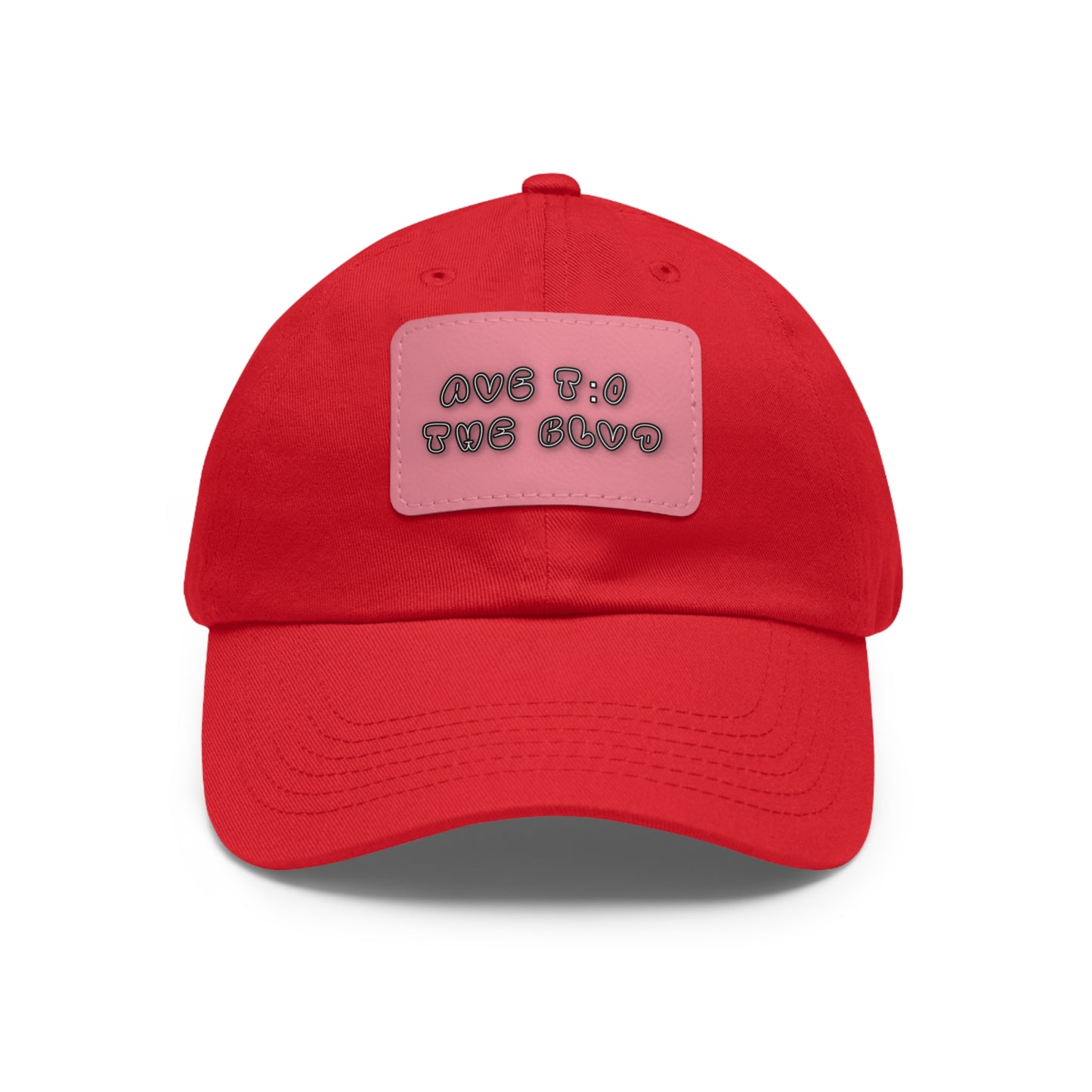 AVE TO THE BLVD Dad Hat (Rectangle)