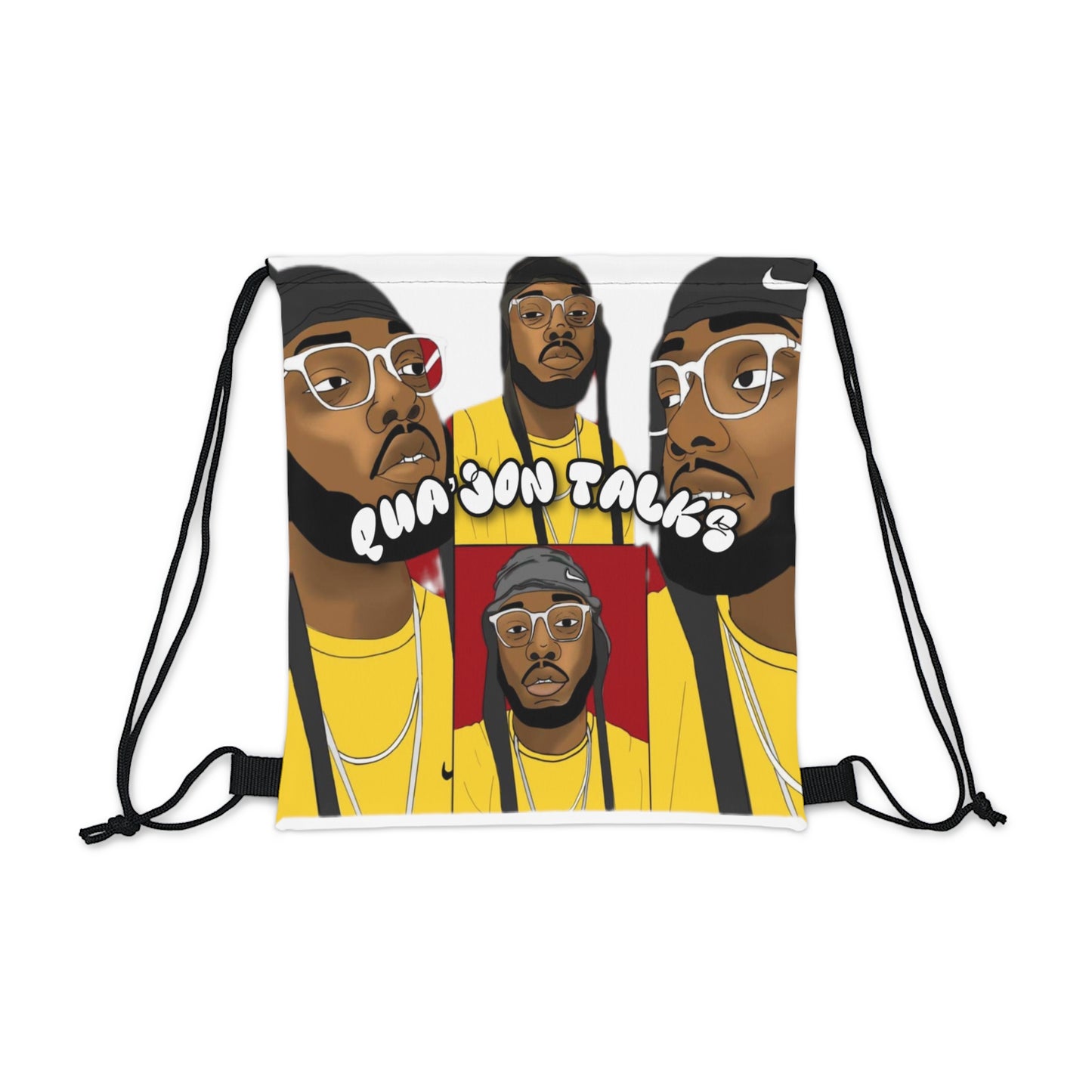 QUAJON TALKS STRING BAG