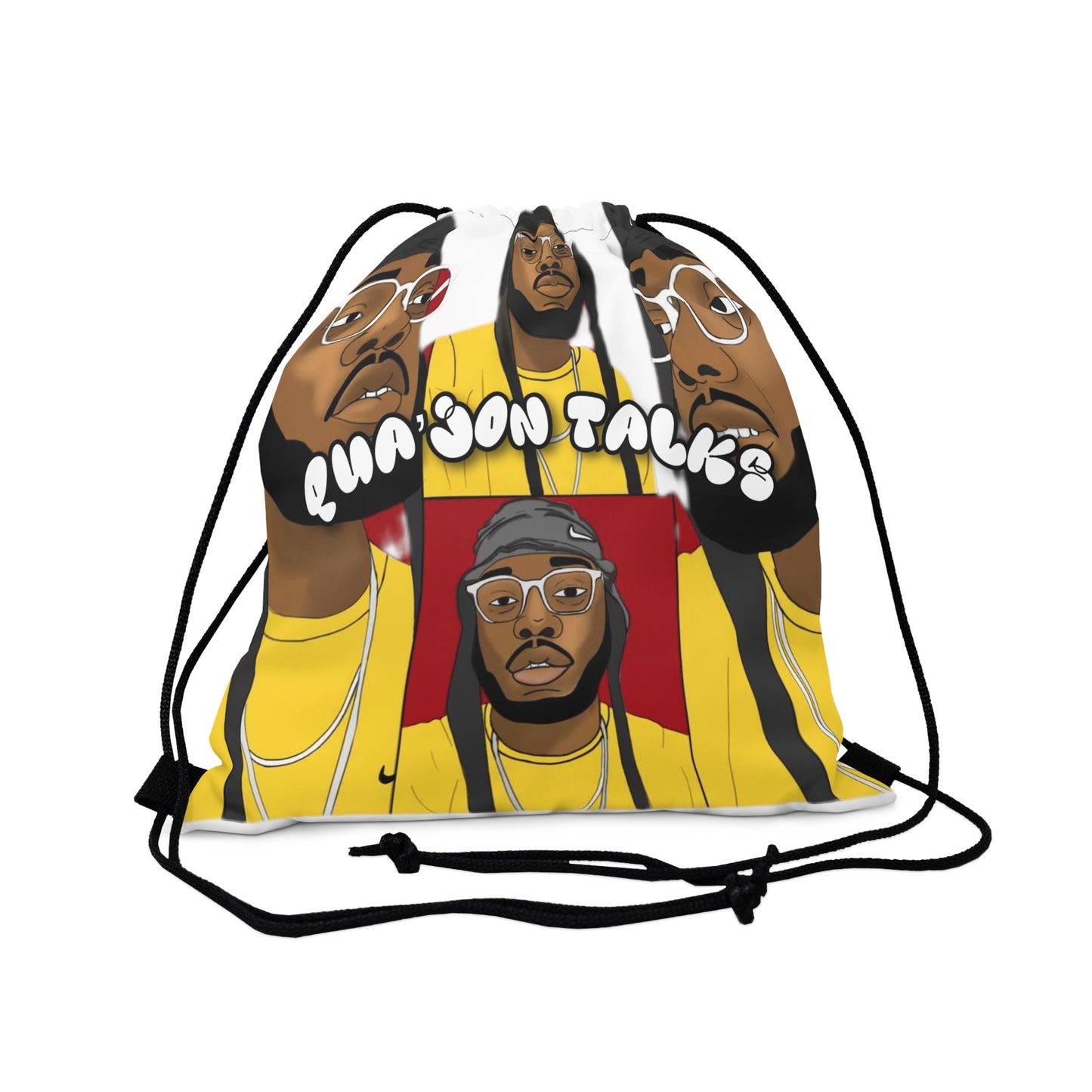 QUAJON TALKS STRING BAG