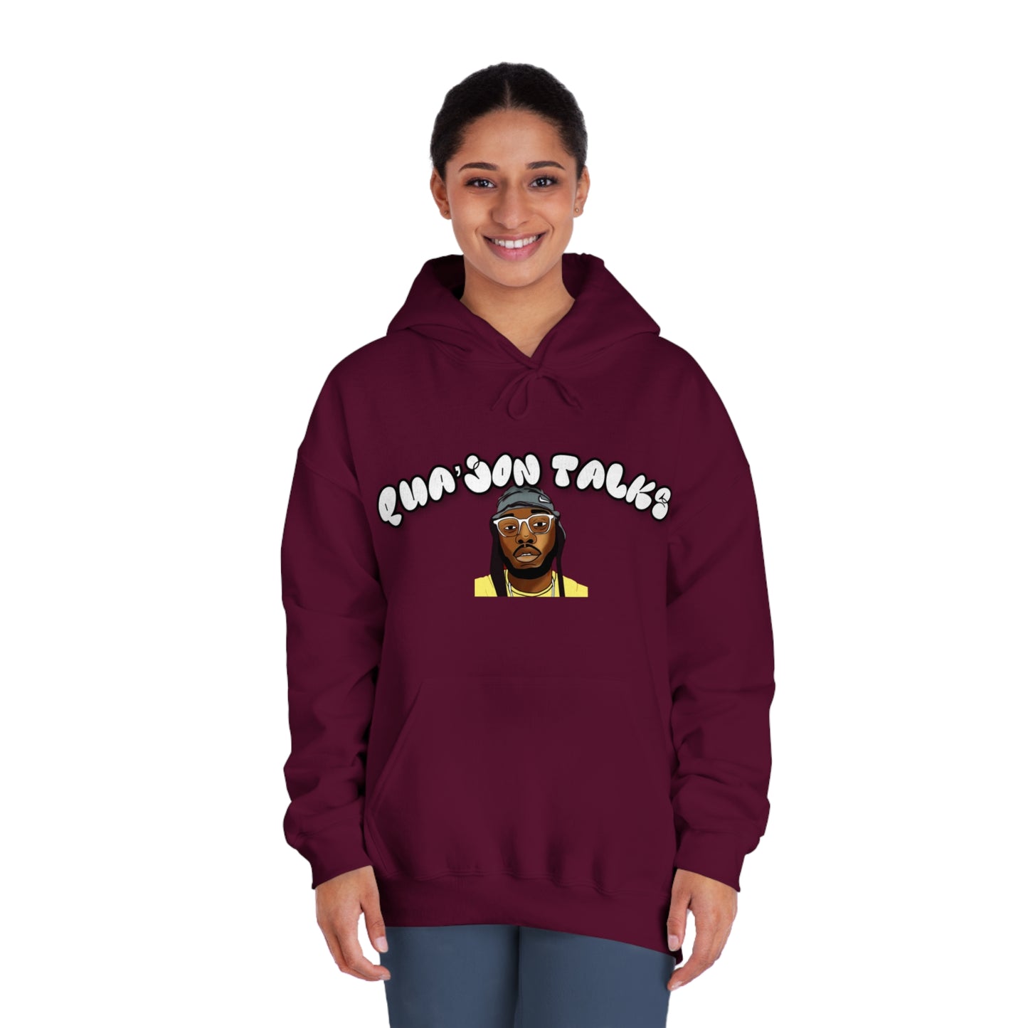 QUAJON TALK HOODIE (PULLOVER)