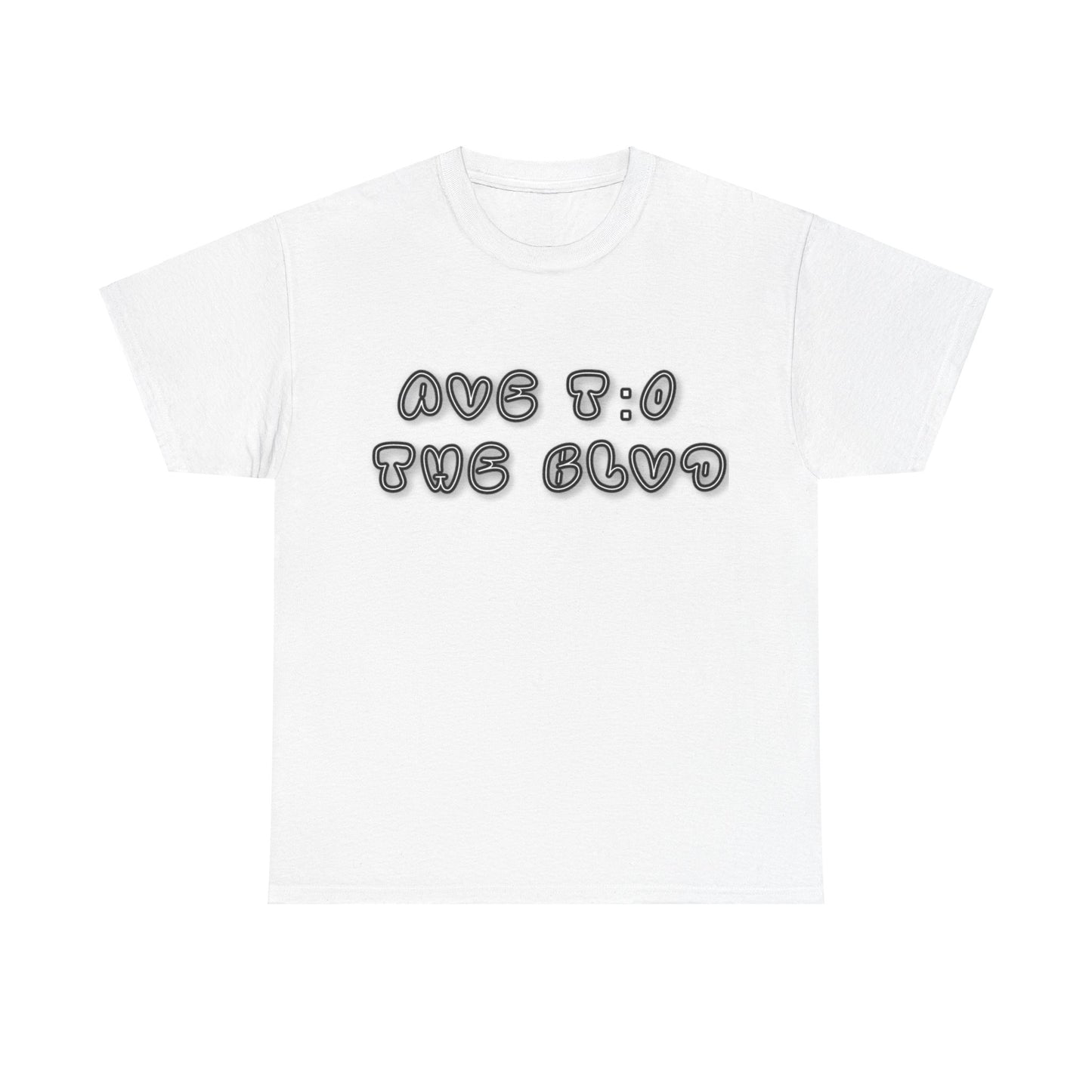 AVE 2 THE BLVD BUBBLE VARIANT T-SHIRT