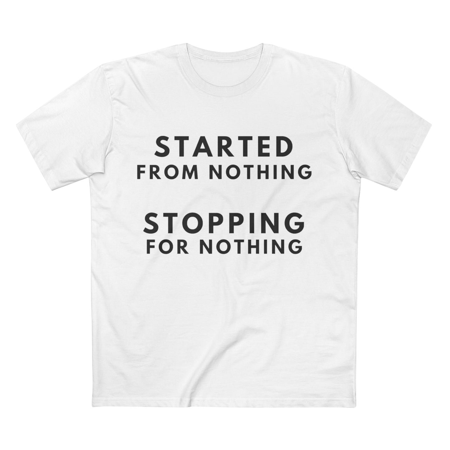 NEVER STOP - THE END - T-SHIRT