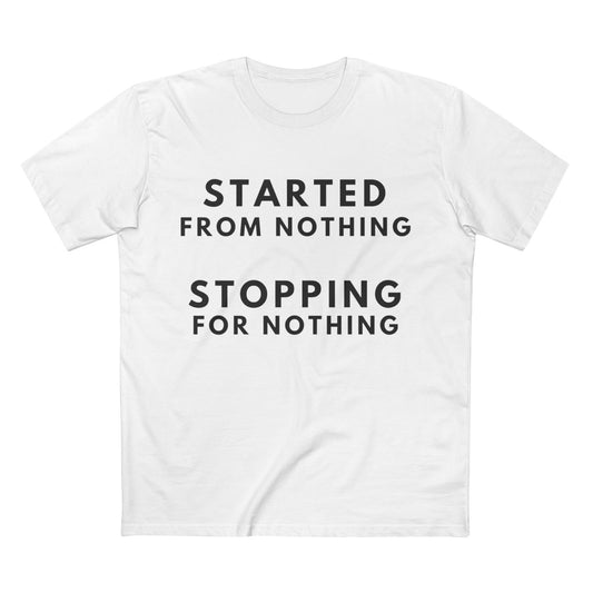 NEVER STOP - THE END - T-SHIRT