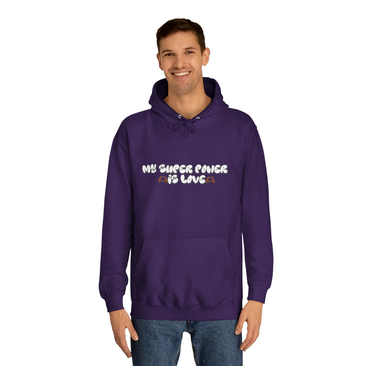LOVE IS MY SUPERPOWER HOODIE (PULLOVER)