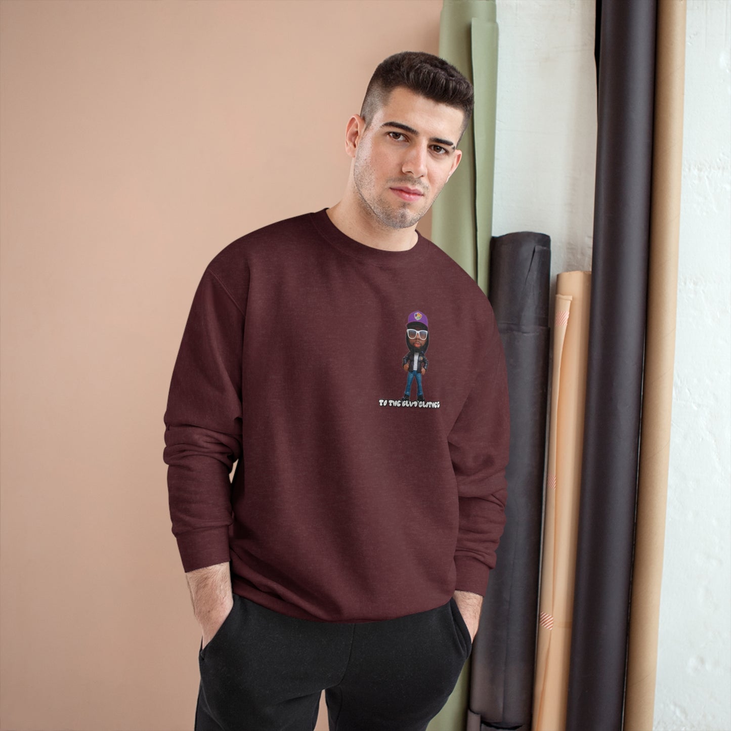 Qua'Jon's TTB Crew Neck - Champion Sweatshirt