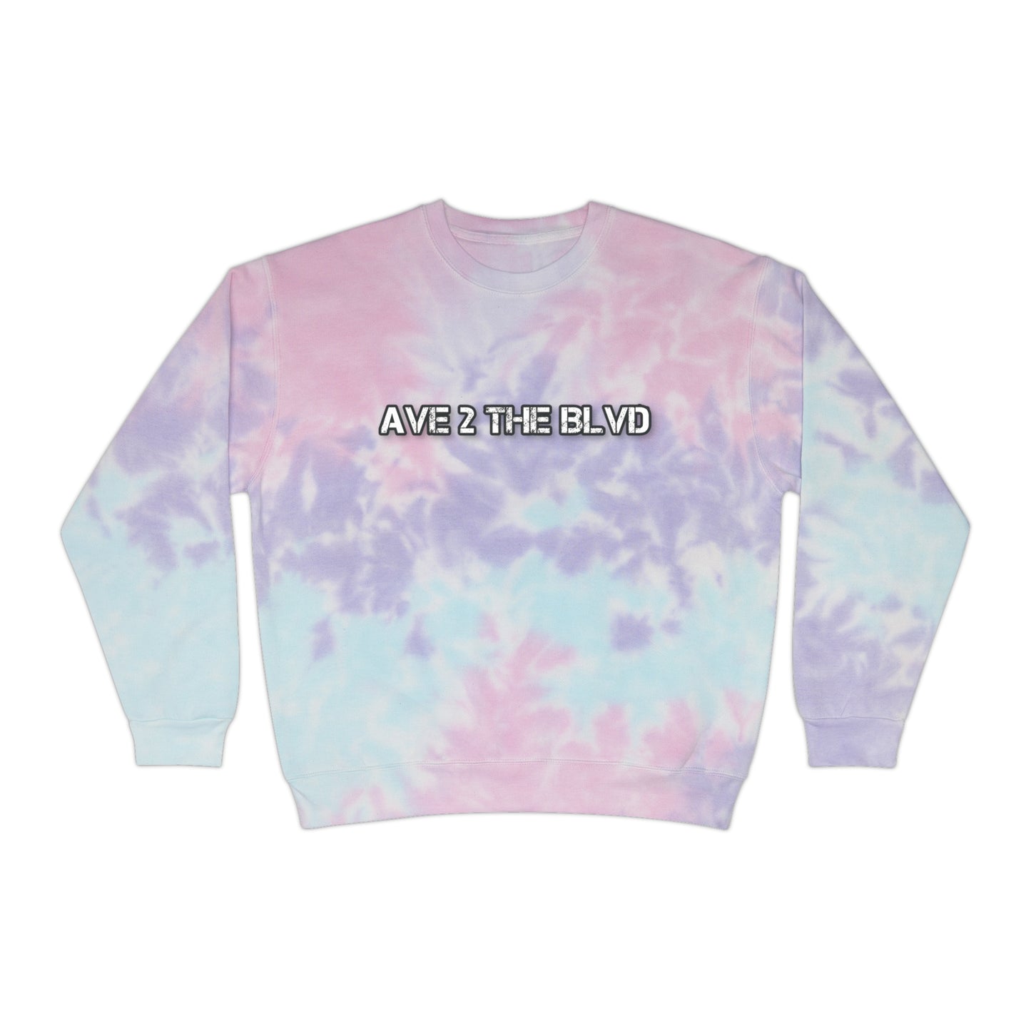 Ave 2 The BLVD Tie-Dye Crewneck