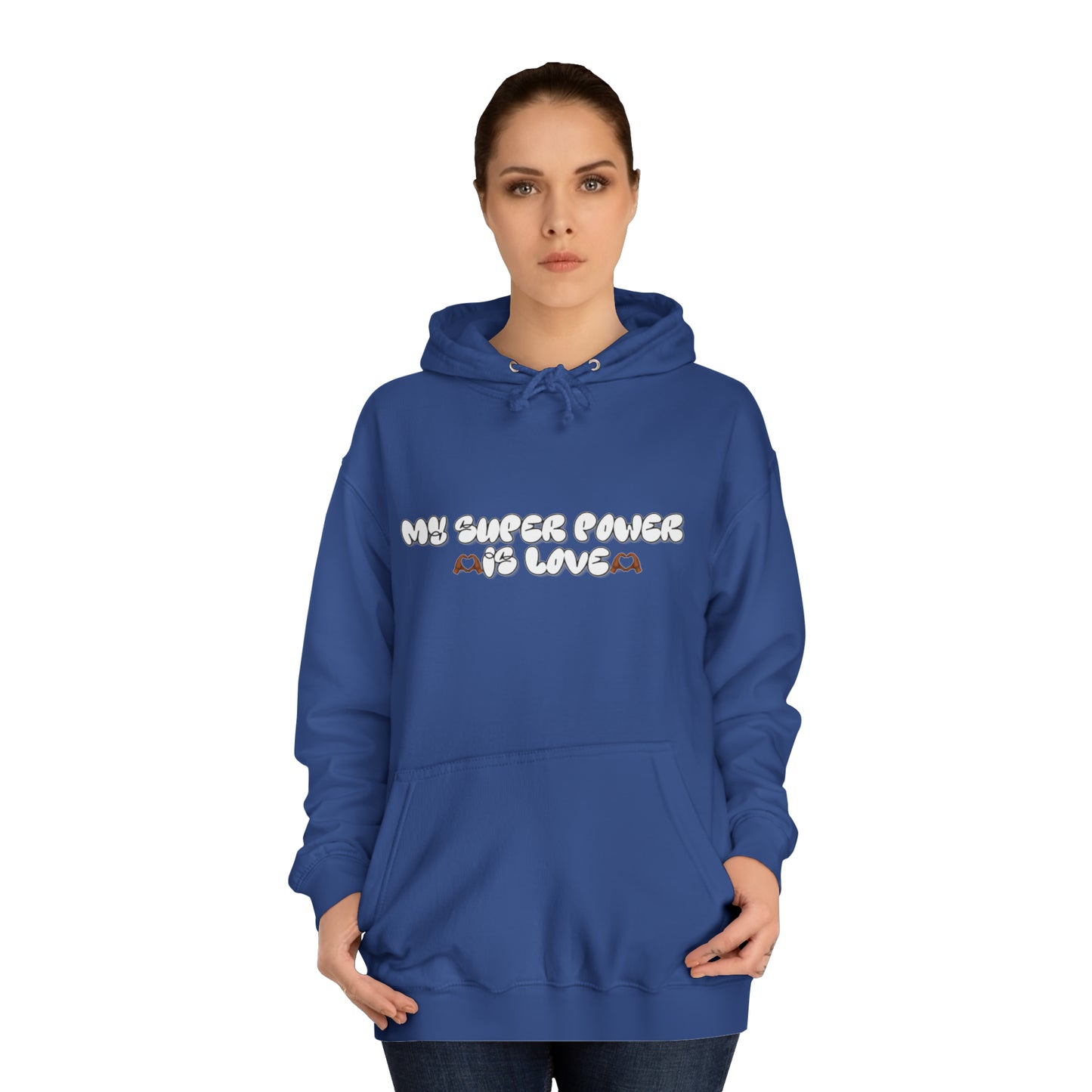 LOVE IS MY SUPERPOWER HOODIE (PULLOVER)