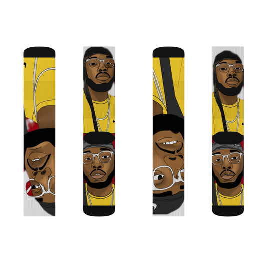 QUAJON KOBE LETTERMAN SOCKS