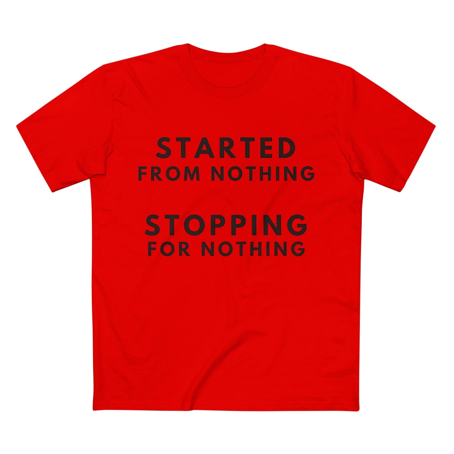 NEVER STOP - THE END - T-SHIRT