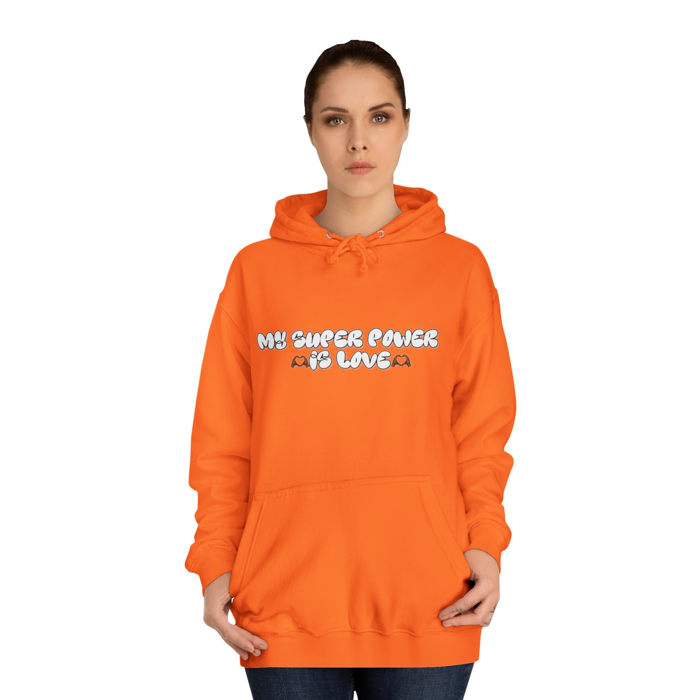 LOVE IS MY SUPERPOWER HOODIE (PULLOVER)