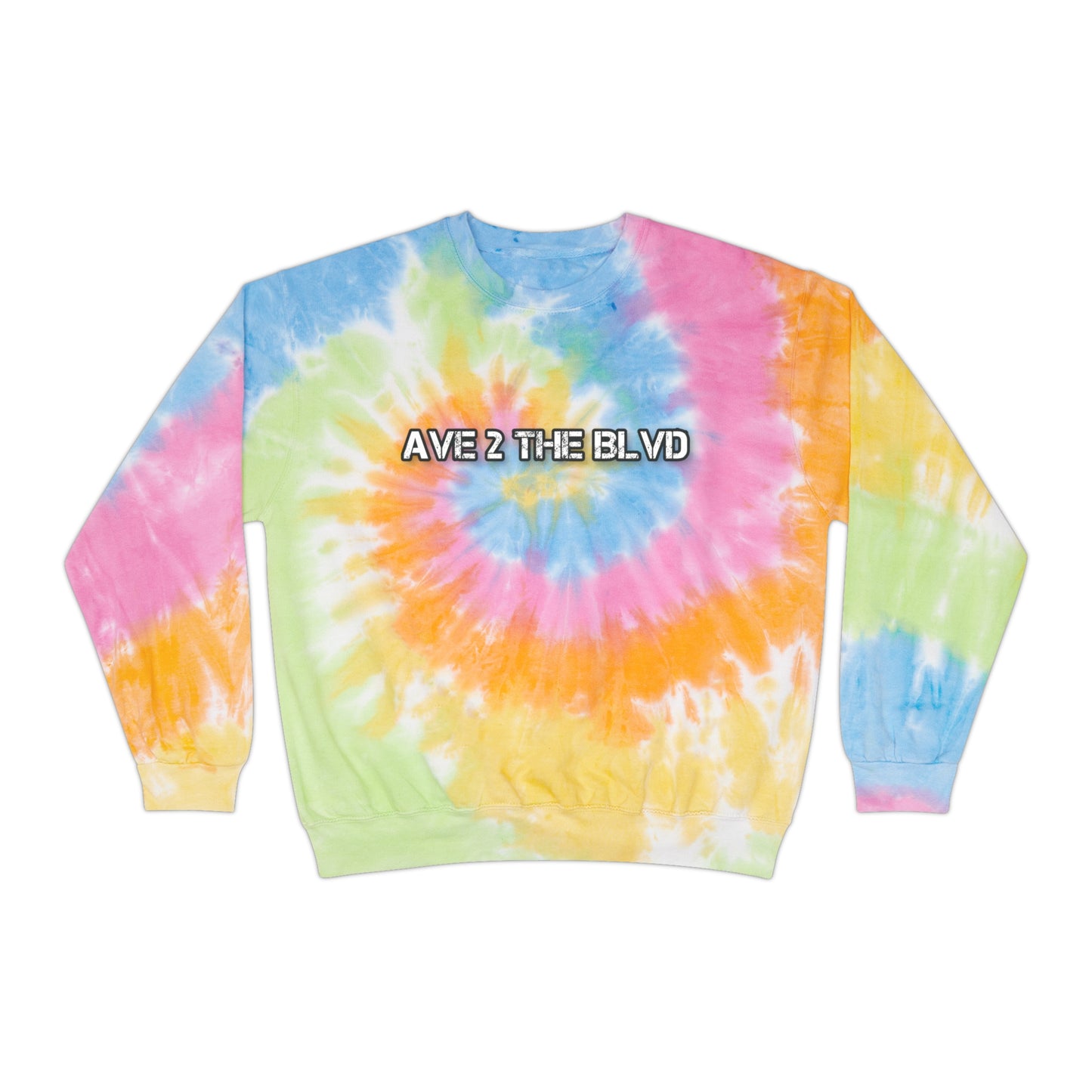 Ave 2 The BLVD Tie-Dye Crewneck