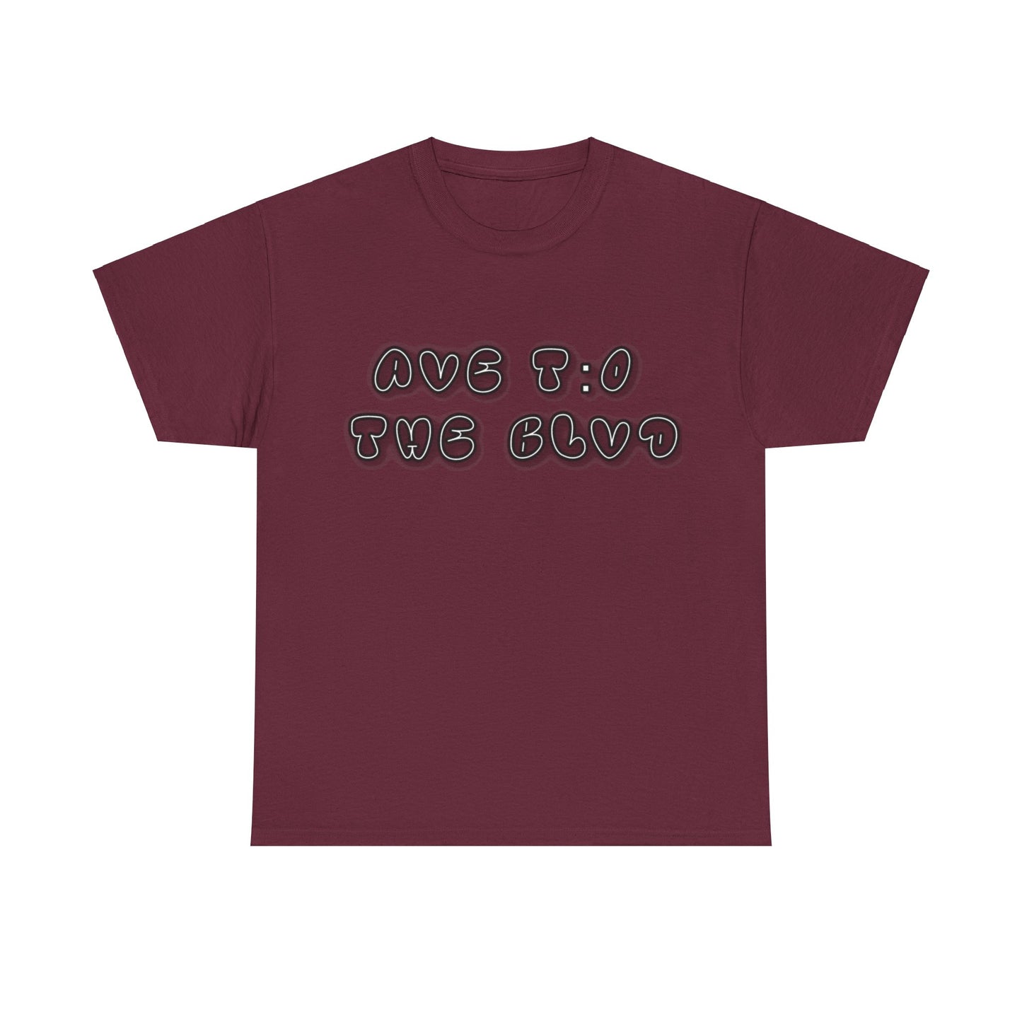 AVE 2 THE BLVD BUBBLE VARIANT T-SHIRT
