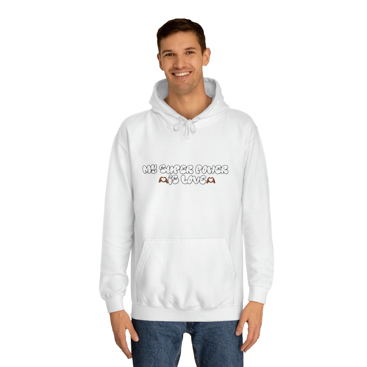 LOVE IS MY SUPERPOWER HOODIE (PULLOVER)