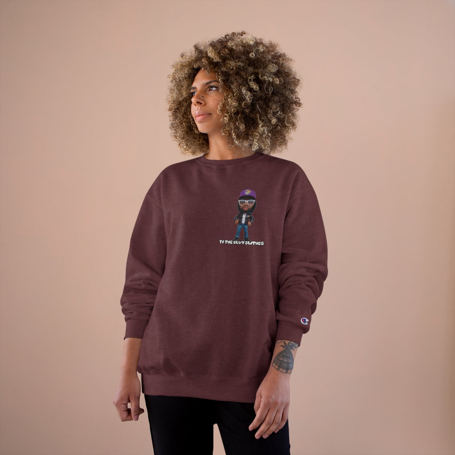 Qua'Jon's TTB Crew Neck - Champion Sweatshirt